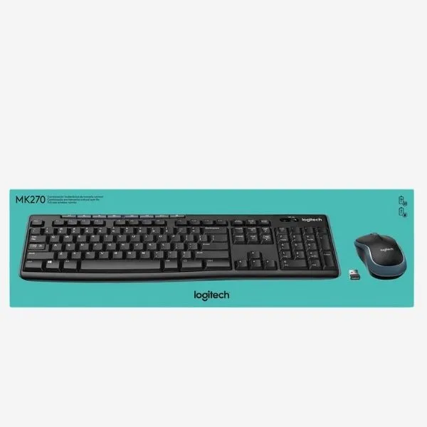 Mouse Logitech MK270 Wireless Keyboard And