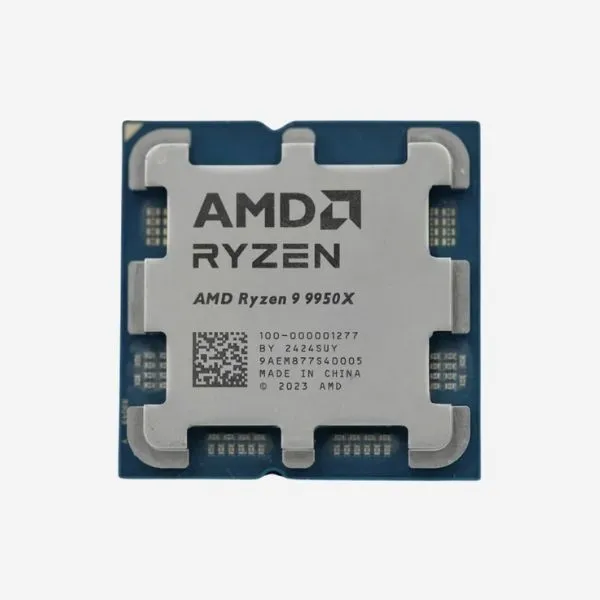 Desktop AMD Ryzen 9 9950X Processors TRAY view 2