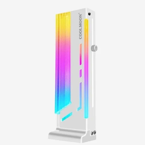 Stand Holder Coolmoon CM-GH2 RGB White