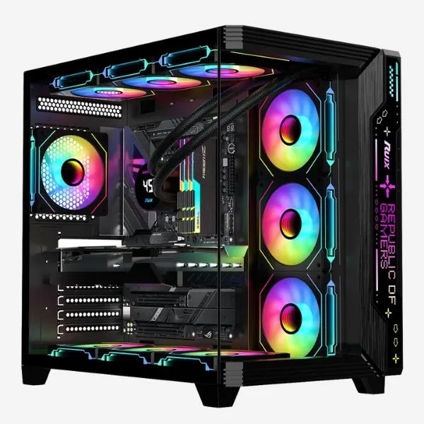 Case Ruix Space ARGB 360 ATX Black