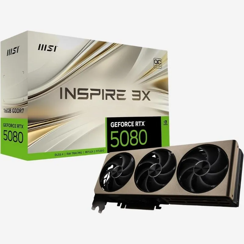 Graphics Card GeForce RTX 5080 16G INSPIRE 3X OC