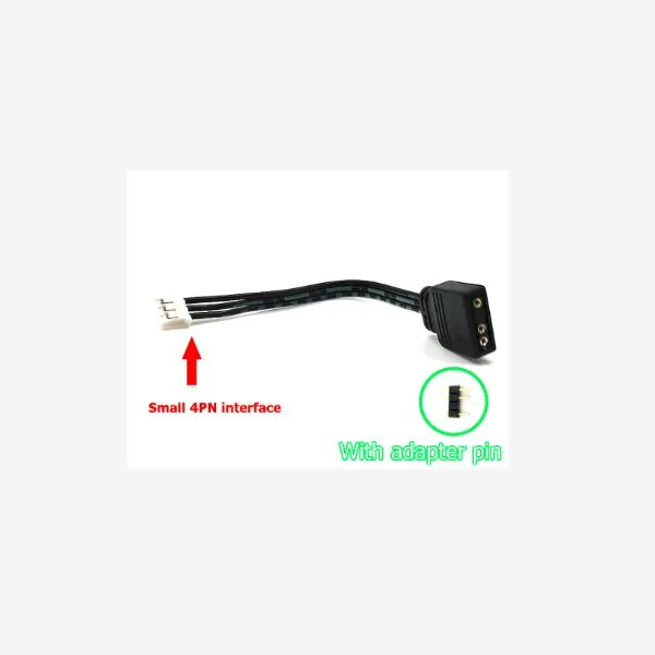 Accessory Controller Small 4Pin to 5V ARGB 3Pin Converter Cord 4pin alternate
