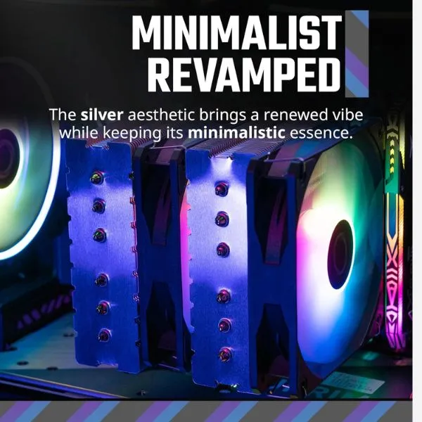 Accessory Cooler Master Hyper 620S Dual Tower CPU Air view 2