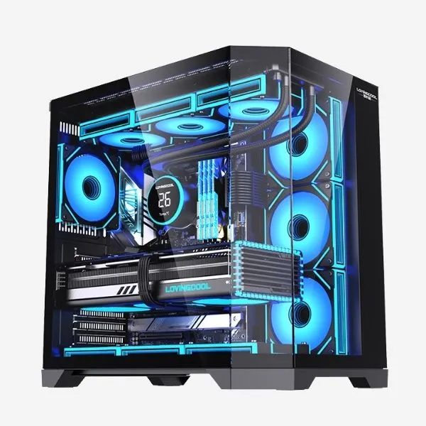 CASE Lovingcool LC-HXZ, Black 4 FAN