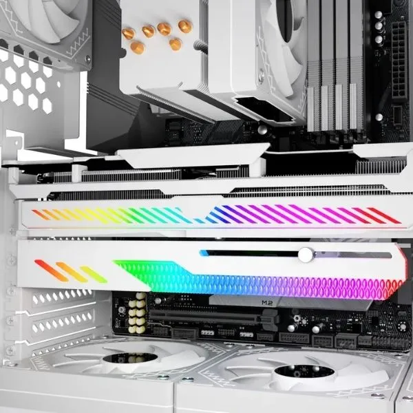 Stand Holder Coolmoon GT8 Graphics White view 3