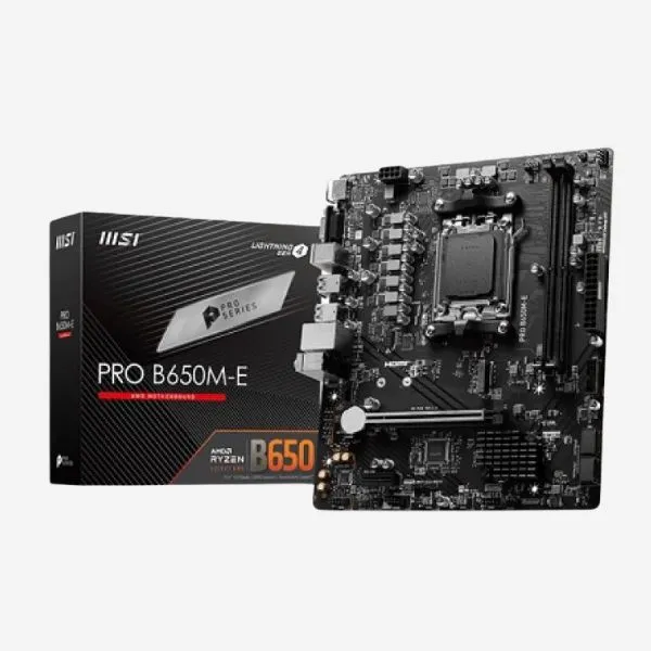 Motherboard MSI PRO B650M-E DDR5 AMD AM5 mATX