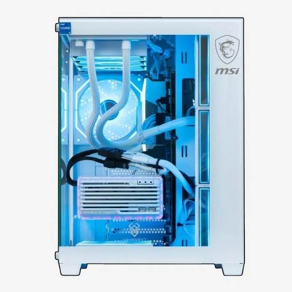 Case MSI PAG PANO M110A Mid-Tower White view 3