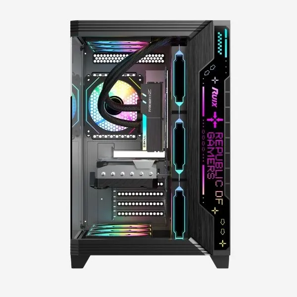 Case Ruix Space ARGB 360 ATX Black alternate