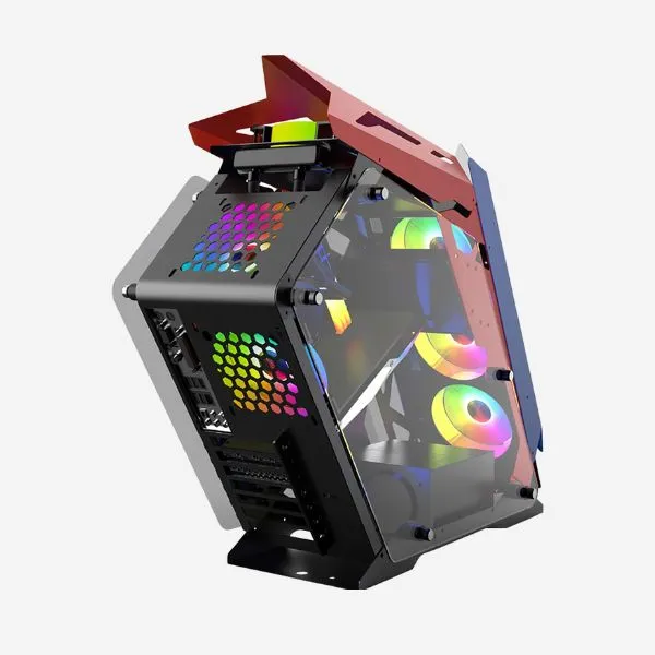 Accessory CASE ROG MAX JY09 Blue M-ATX view 3