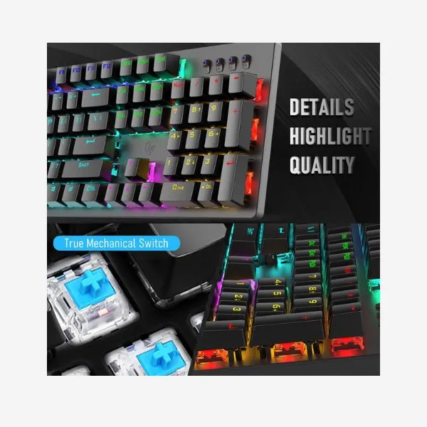 Keyboard HP GK400F Mechanical Gaming view 2