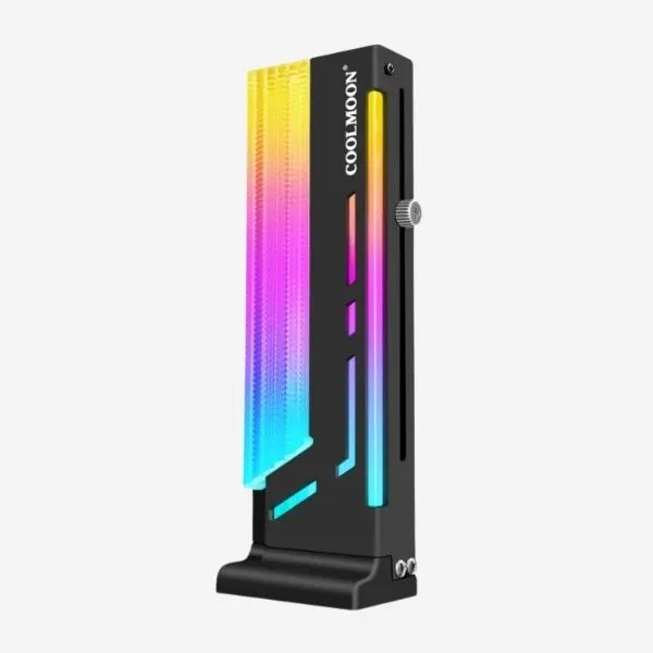 Stand Holder Coolmoon CM-GH2 RGB Black