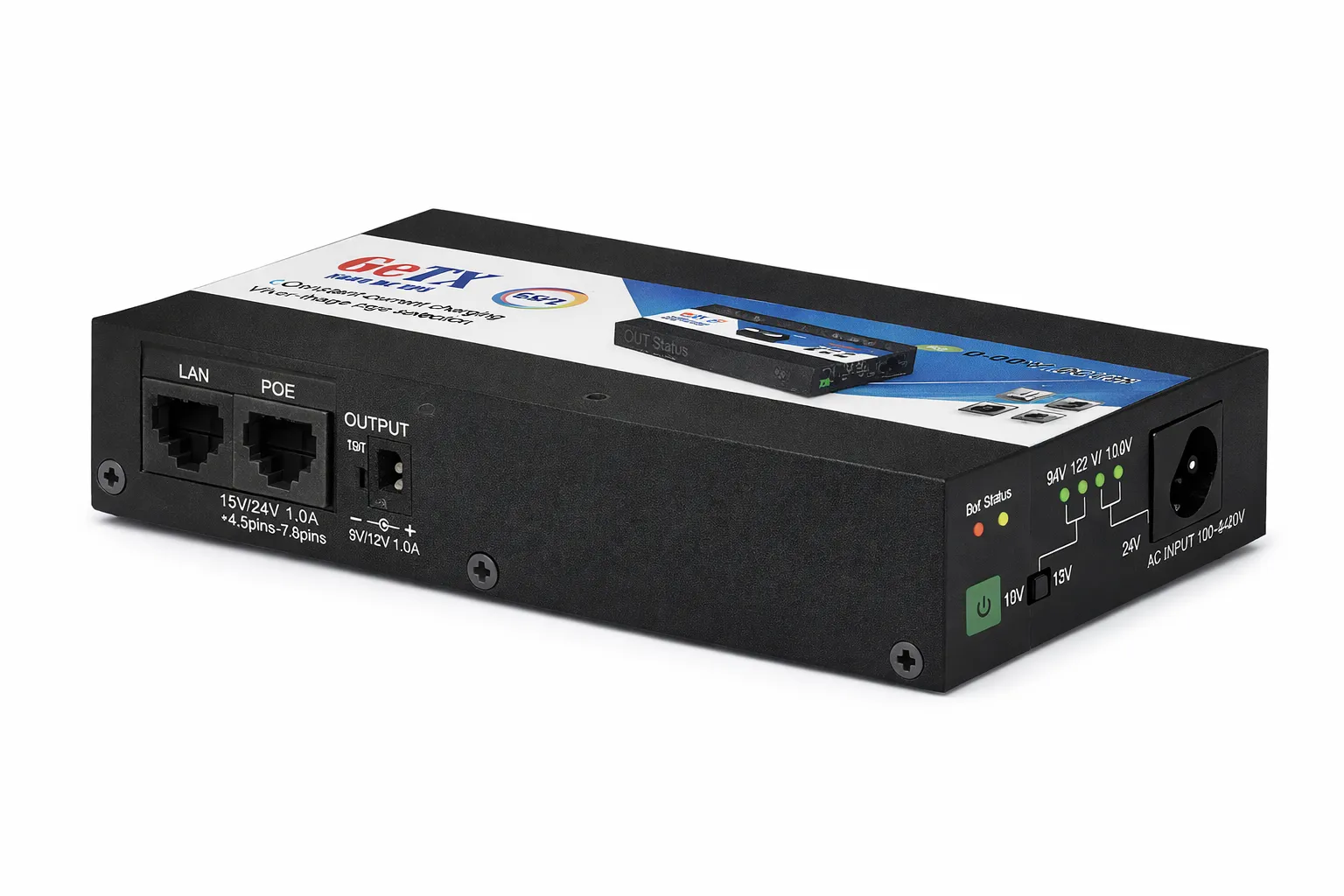 UPS Nano DC GeTX GSP2 36W - Lithium Battery 2200mAh, DC & PoE Output for Network Devices