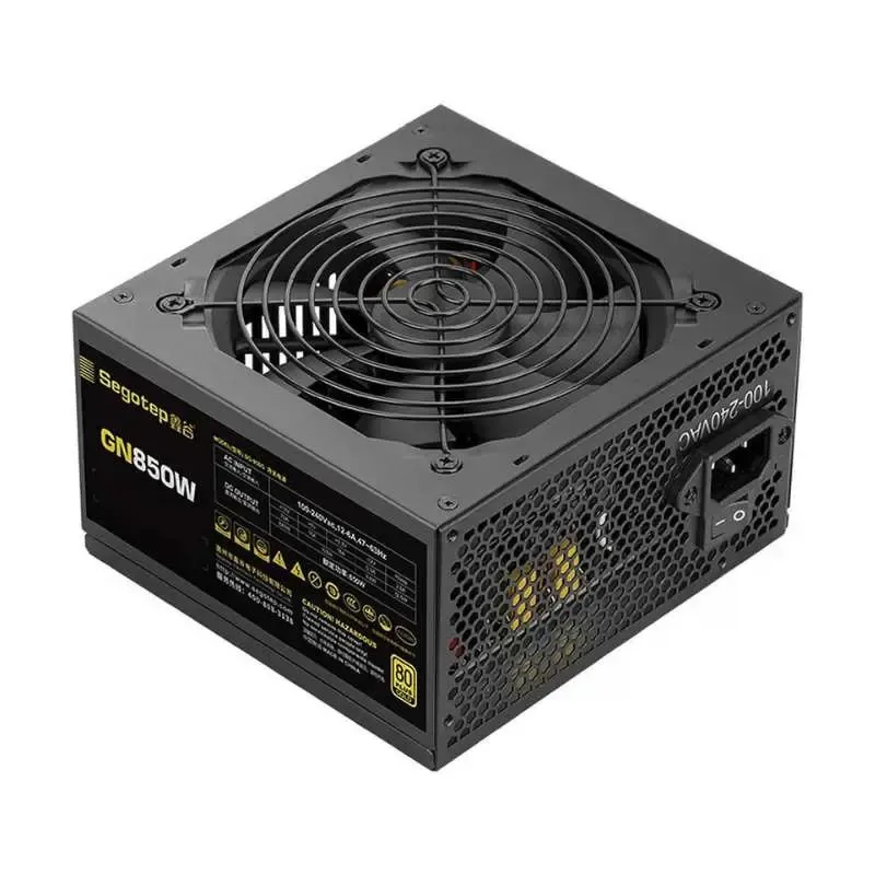 Power Supply Segotep GN850W 850W 80+ ATX 3.1 Gold Non-Modular Power Supply - Black view 2