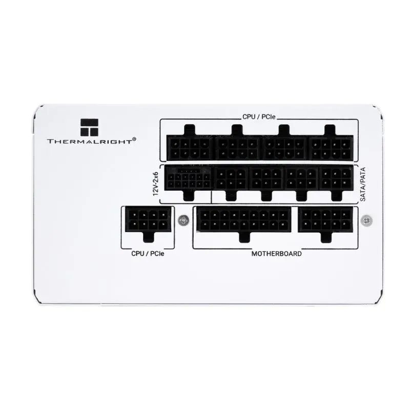 Power Supply Thermalright TR-SP750W 750W 80+ Platinum ATX 3.1 Full-Modular Power Supply - White view 3