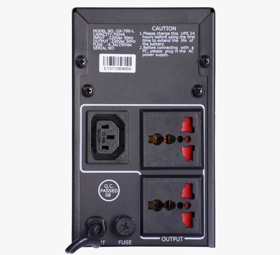UPS GETX LINE INTERACTIVE 700VA-L -GX alternate