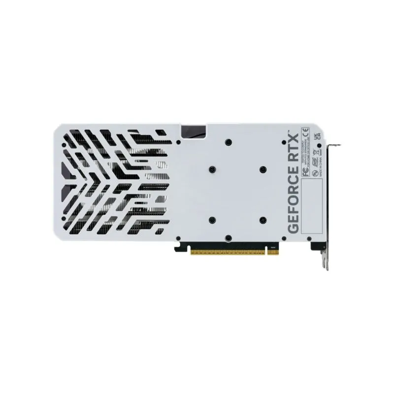Graphics Card Palit GeForce RTX 5060 Ti Dual White OC 16GB GDDR7 Graphics Card - White view 4