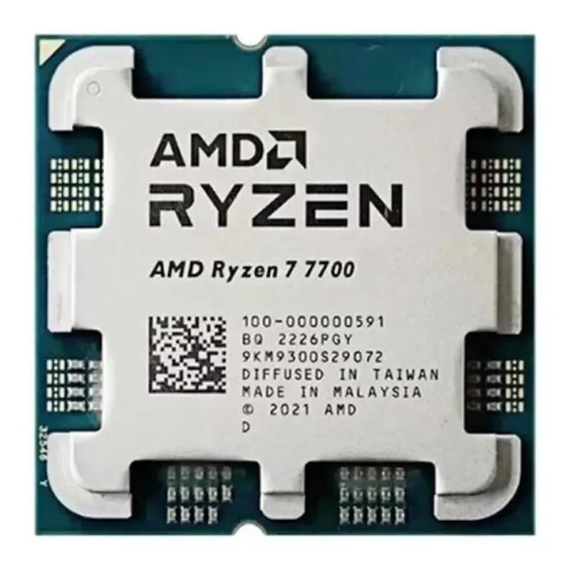 CPU AMD Ryzen 7 7700 Desktop Processor - 8-Core, 16-Thread, 3.8GHz, 32MB Cache, AM5, Tray alternate