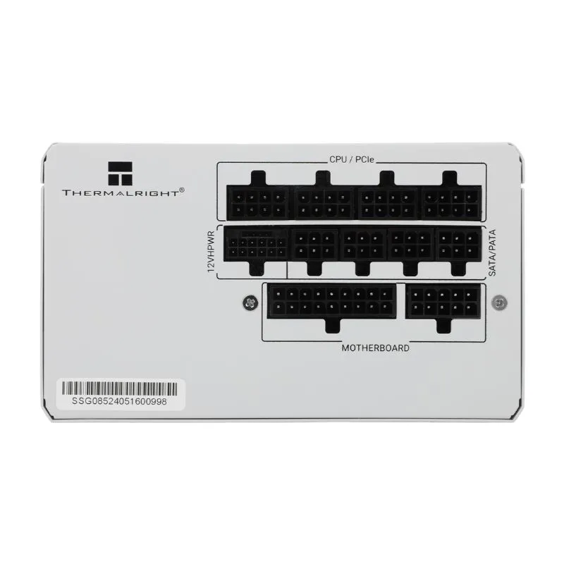 Power Supply Thermalright SG-750-W 750W 80+ Gold Non-Modular - White alternate