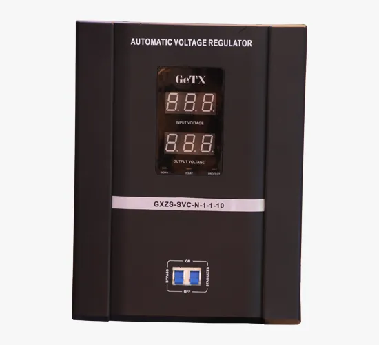 Accessory GeTX 10000VA Voltage Stabilizer Regulator 220 Voltage-110 Voltage -1Phase LED Disply