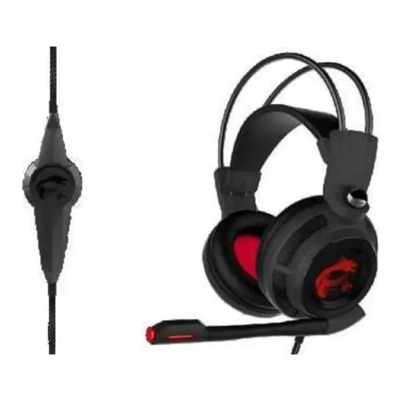 Headset MSI DS502 Enhanced Virtual 7.1 Gaming - Black alternate