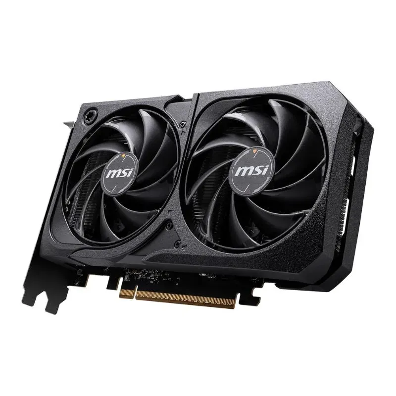 Graphics Card MSI GeForce RTX 5060 Ti SHADOW 2X OC PLUS 8GB GDDR7 Graphics Card view 3