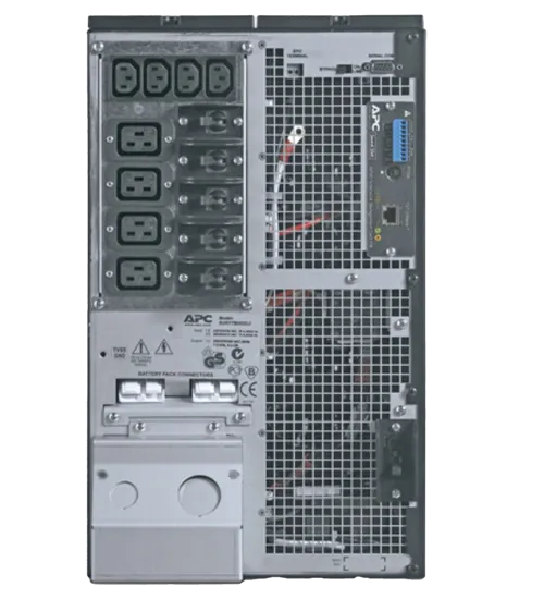 UPS APC Smart-UPS RT 8000VA, 230/400V, 4x IEC 60320 C13 & 6x IEC Jumpers & 4x IEC 60320 C19 outlets alternate
