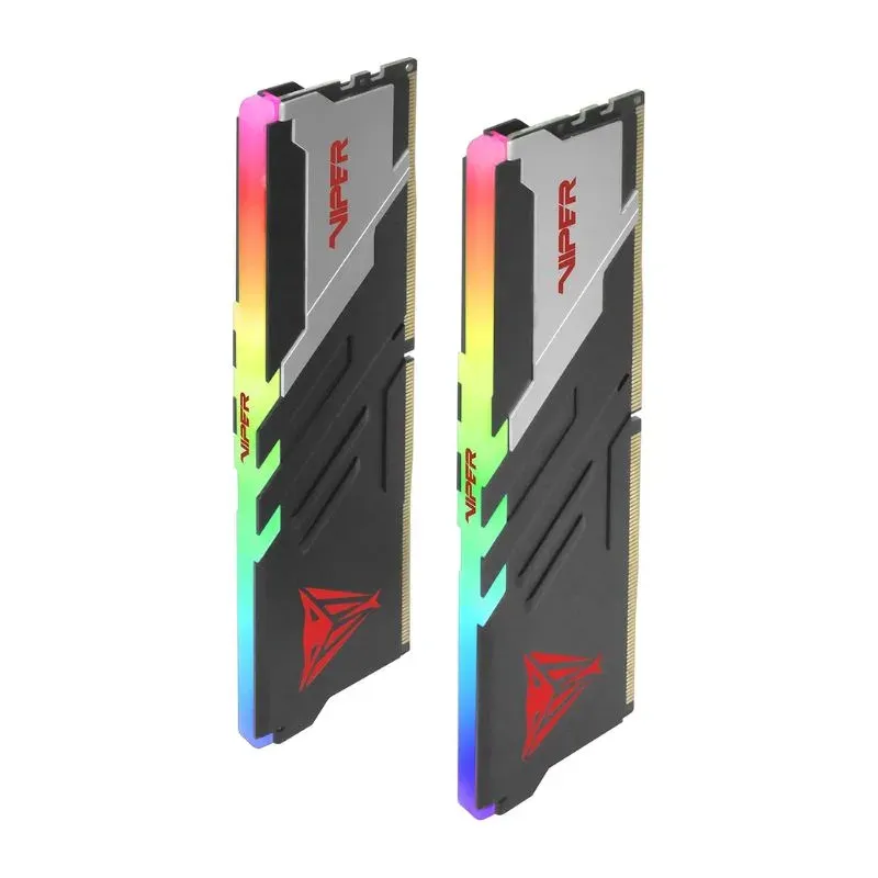RAM Patriot Viper Venom 32GB (2X16GB) DDR5 6400MHz RGB Desktop Memory - Black view 3