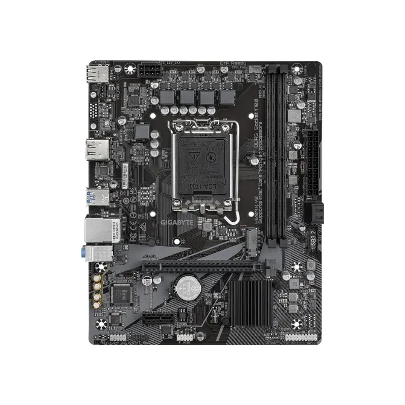Motherboard Gigabyte H610M K V2 DDR5 LGA1700 Micro-ATX Motherboard view 3