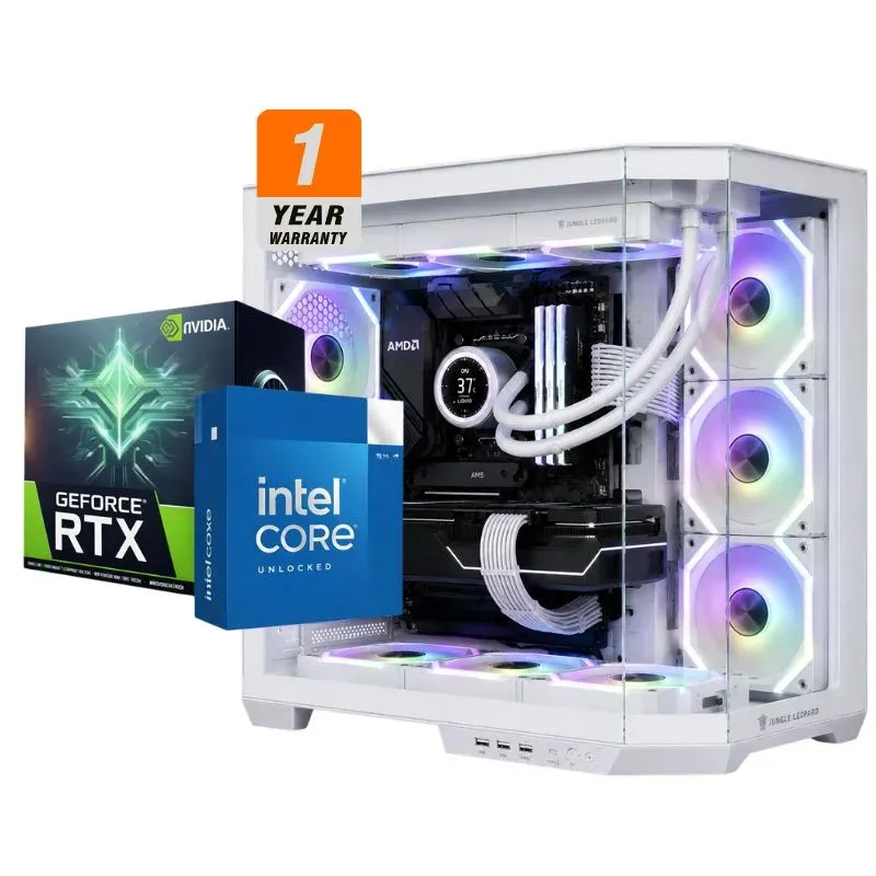 Desktop AMD Metalstorm Gaming PC - AMD Ryzen 7 9700X, Palit RTX 5060 Ti Infinity 3 16GB, ANACOMDA 32GB DDR5-6000 Black (2x16GB), AGI AI828 1TB NVMe Gen4