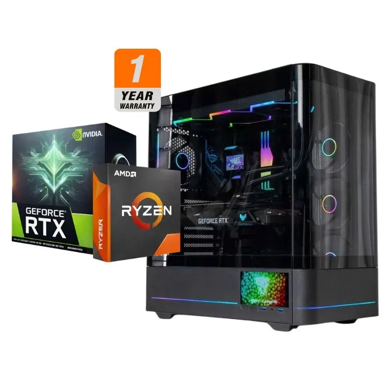 Desktop Intel Frost Veil Gaming PC - Intel Core i5-14400F, Palit RTX 5060 Ti Infinity 3 16GB, ANACOMDA 32GB DDR5-6000 White (2x16GB), AGI AI828 1TB NVMe Gen4