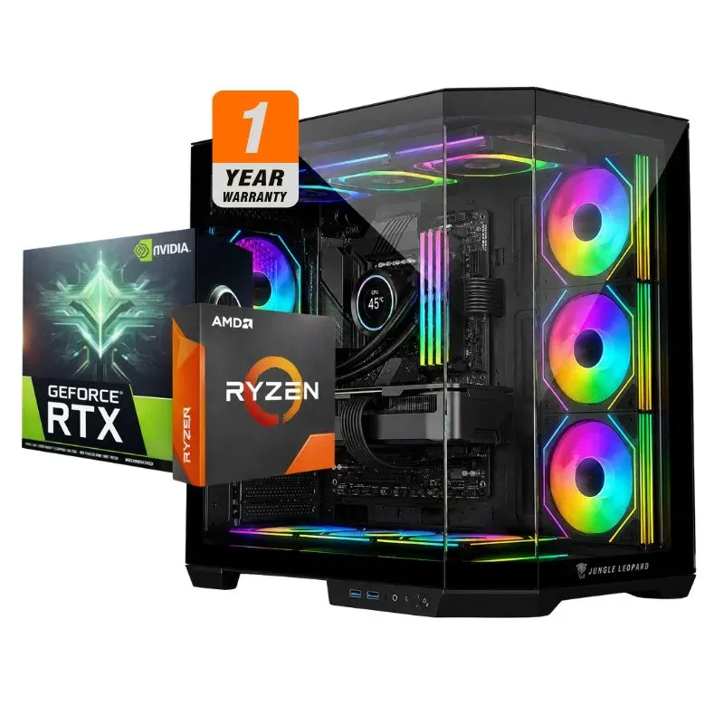 Desktop Intel Polaris Gaming PC - Intel Core i5-14400F, Palit RTX 5060 Ti White OC 16GB, ANACOMDA 32GB DDR5-6000 White (2x16GB), AGI AI828 1TB NVMe Gen4