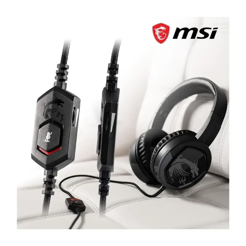 Headset MSI IMMERSE GH30 V2 Wired Gaming Headset - Black view 4