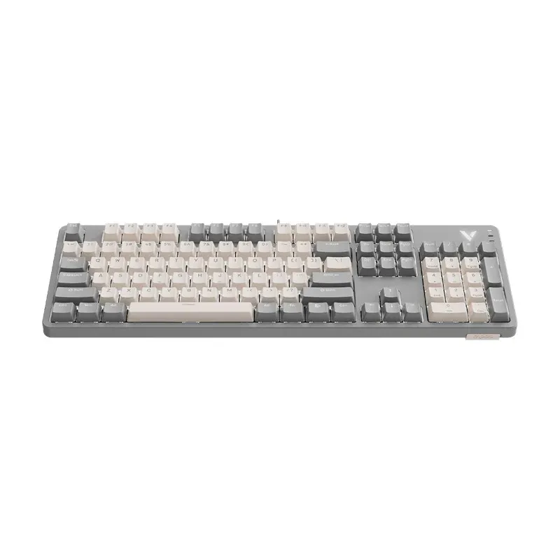 Keyboard Rapoo V500 Pro 104-Key Mechanical Gaming Keyboard Blue Switch - White view 3