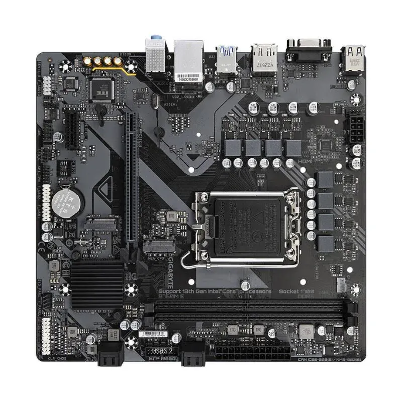 Motherboard Intel Gigabyte B760M E DDR5 Motherboard - Intel LGA 1700, B760, mATX view 3