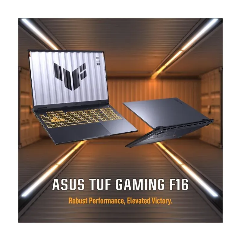 Laptop Intel ASUS TUF F16 2025 FX608JPR-WH74 Gaming - Intel Core i7-14650HX, 16GB RAM, 1TB SSD, RTX 5070 8GB, 16″ IPS 165Hz, Eclipse Gray alternate