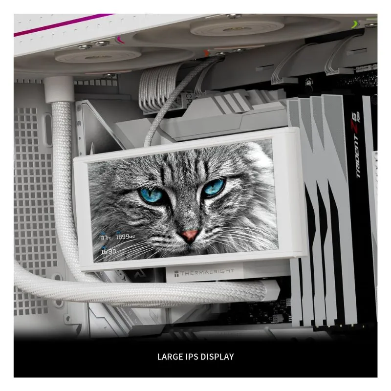 Cooler Thermalright Trofeo Vision 360 ARGB Liquid Cooler - White view 5