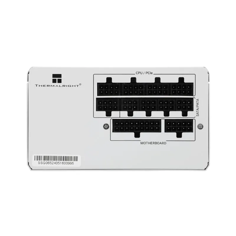 Power Supply Thermalright SG-650-W 650W 80+ Gold modular Power Supply - White view 3