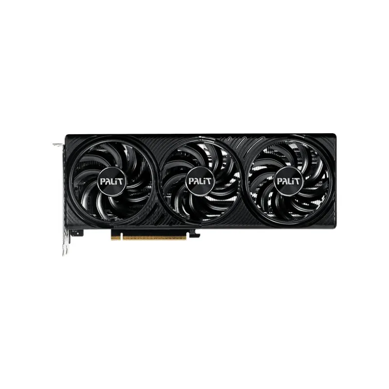 Graphics Card Palit GeForce RTX 5060 Ti Infinity 3 16GB GDDR7 Graphics Card - Black view 3