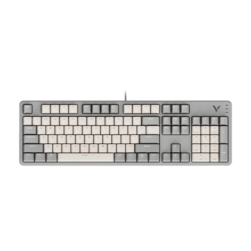Keyboard Rapoo V500 Pro 104-Key Mechanical Gaming Blue Switch - White