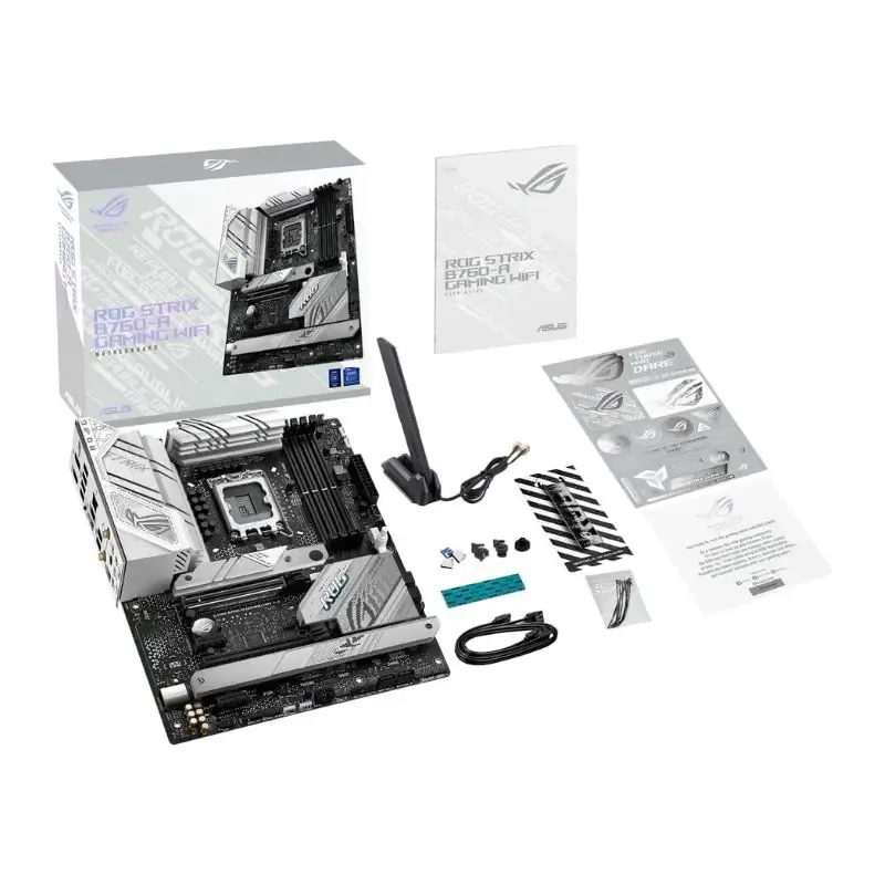 Motherboard Intel ASUS ROG Strix B760-A Gaming WiFi Intel LGA 1700 DDR5 ATX Motherboard - 3-Years Warranty alternate