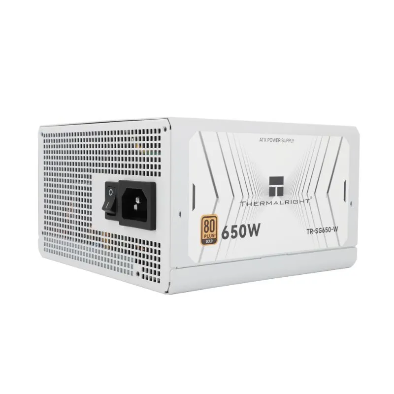 Power Supply Thermalright SG-650-W 650W 80+ Gold modular Power Supply - White view 4