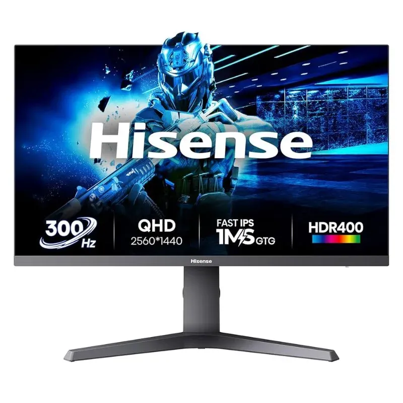 Monitor Hisense 27G6Q 27-Inch 300Hz QHD (2560×1440) Fast IPS 1ms GTG Gaming