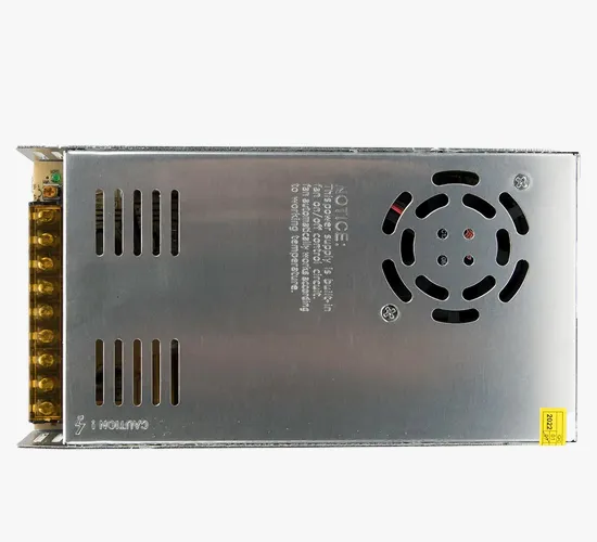 Webcam DC 12V 30A 360W Universal Regulated Switching AC to DC Converter AC110V/220V (SMPS) Transformer Driver Adapter for LED Strip Light, CCTV Camera Security System, Radio, getx alternate