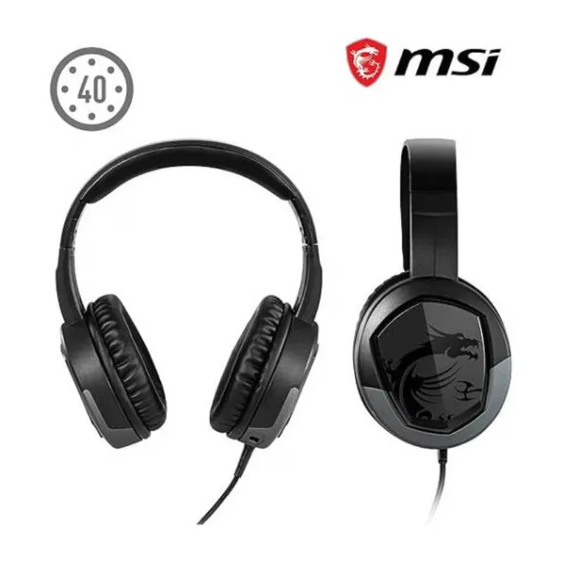 Headset MSI IMMERSE GH30 V2 Wired Gaming - Black alternate