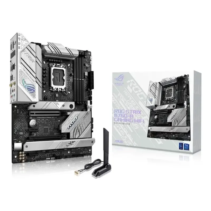 Motherboard Intel ASUS ROG Strix B760-A Gaming WiFi Intel LGA 1700 DDR5 ATX Motherboard - 3-Years Warranty
