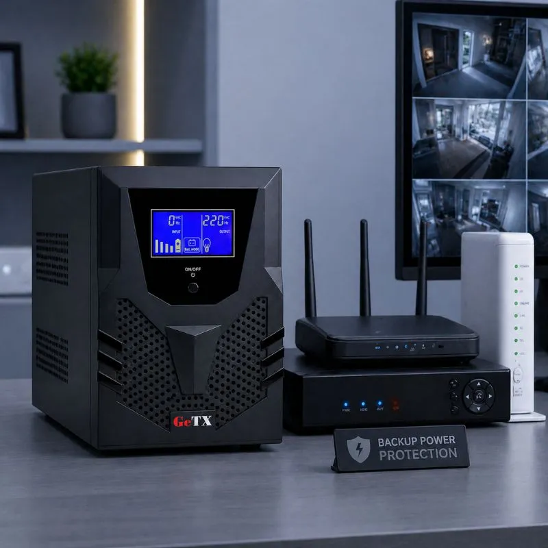 UPS Gaming GeTX GTXF-2000 (2000VA, 2KV) Line interactive, 12V-12A *2 Battery, Red Box alternate