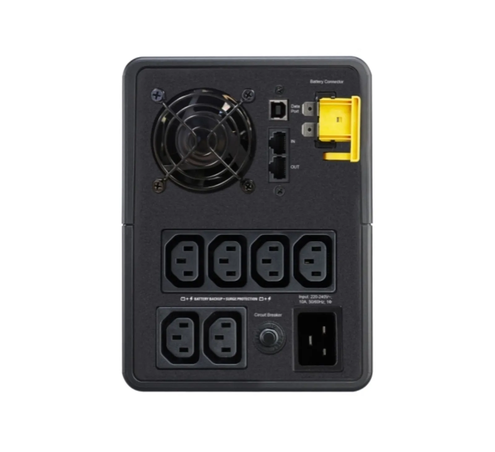 UPS APC Back UPS, 2200VA, Tower, 230V, 6x IEC C13 outlets, AVR BX2200MI view 4