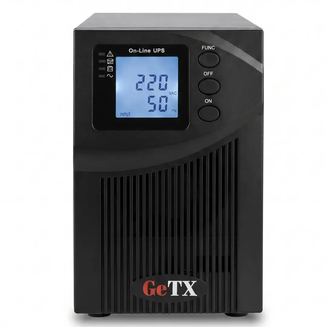 UPS Getx 1000va, 1KV Online - GXK-1-CO (LCD, Battery 12V-9A *2)