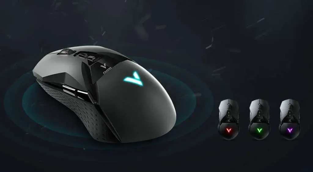 Mouse Rapoo VT950 Wired and Wireless Gaming Mouse 16000 DPI - Black view 3