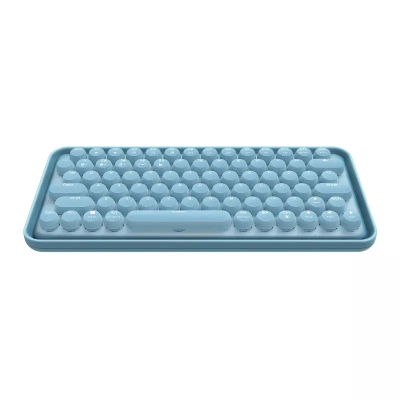 Keyboard Rapoo Ralemo Pre5 Multi-Mode Wireless Mechanical Keyboard with Backlight - Blue view 3